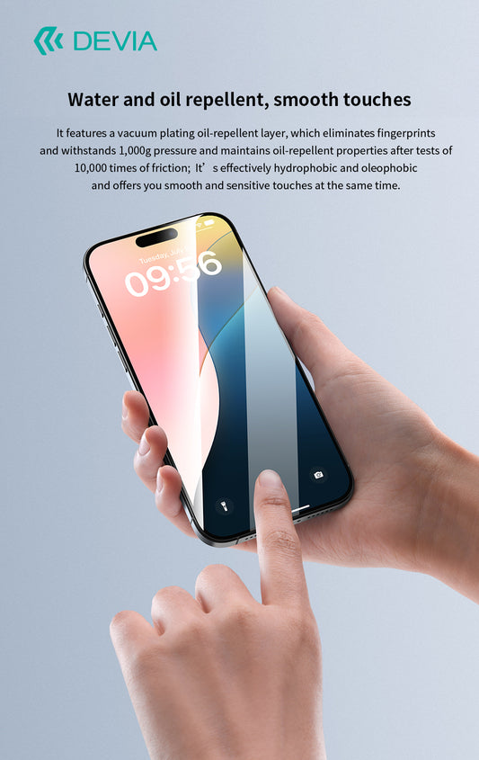 Lámina de Vidrio para iPhone 16 Devia