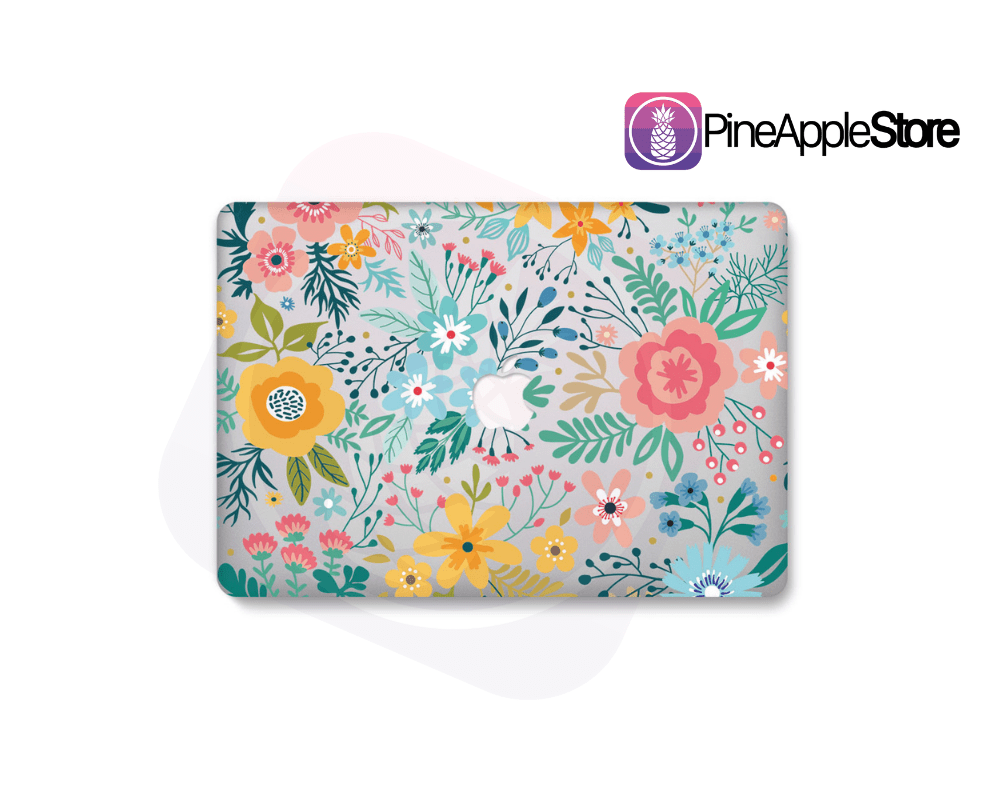 Protector Externo Macbook New Air RETINA 13.3´ Rosado Blanco (Con Touch ID A1932/A2179/A2337 M1)