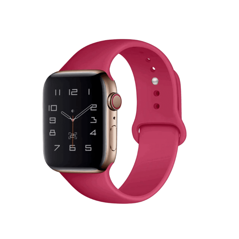 Pulsera para Apple Watch Silicona Coral 42-44-45mm