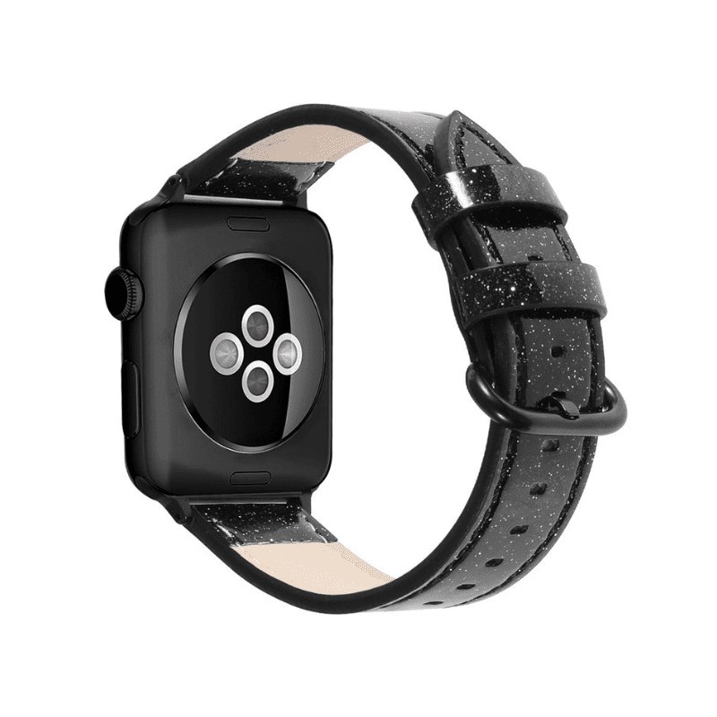 Pulsera para Apple Watch PVC Glitter Gold 38-40-41mm