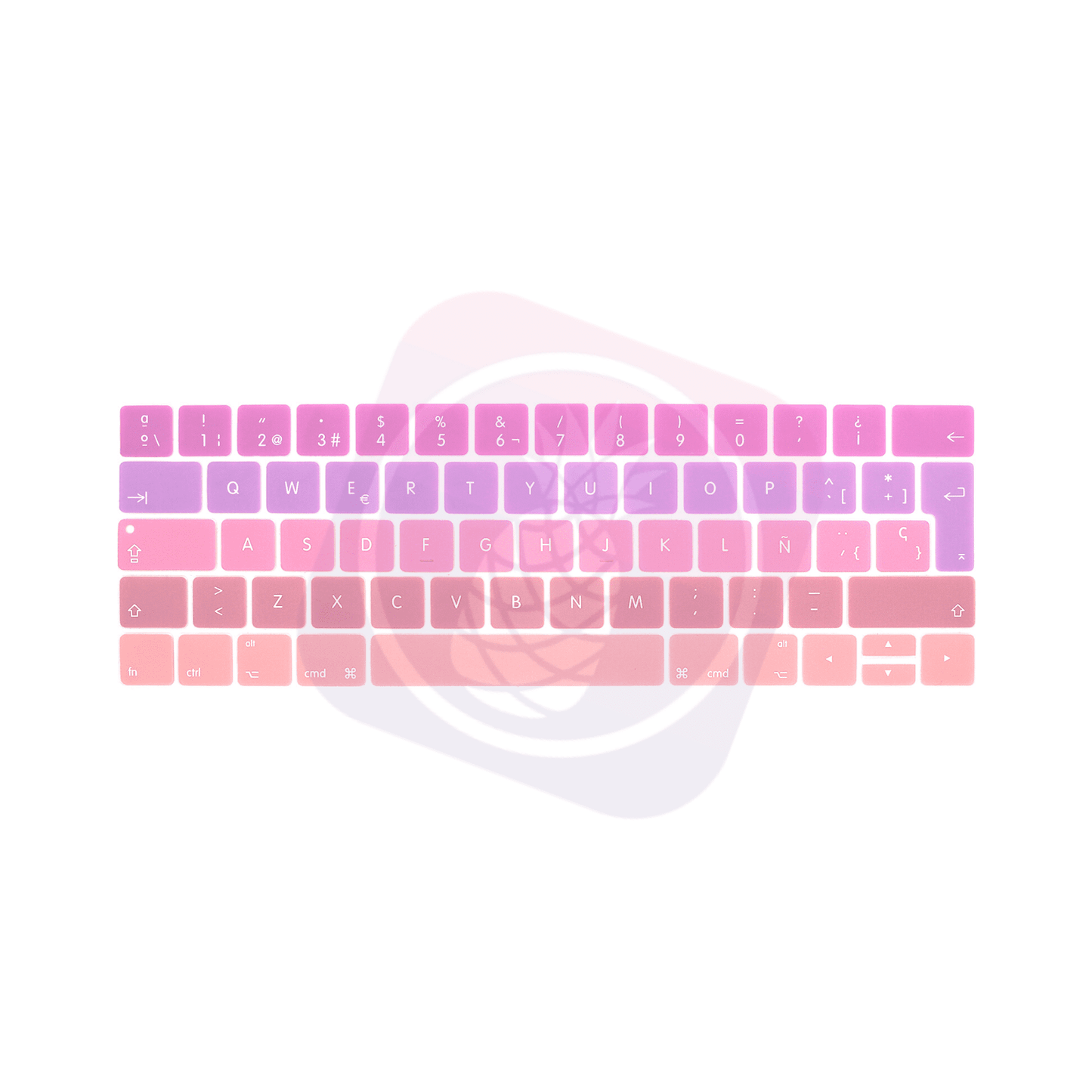 Protector Teclado Macbook Pro 13.3´/15.4´ Touch Bar Degradé Gris