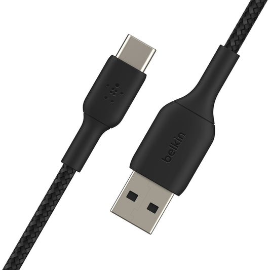 Cable trenzado USB-A a USB-C 1 metro BOOST↑CHARGE Belkin