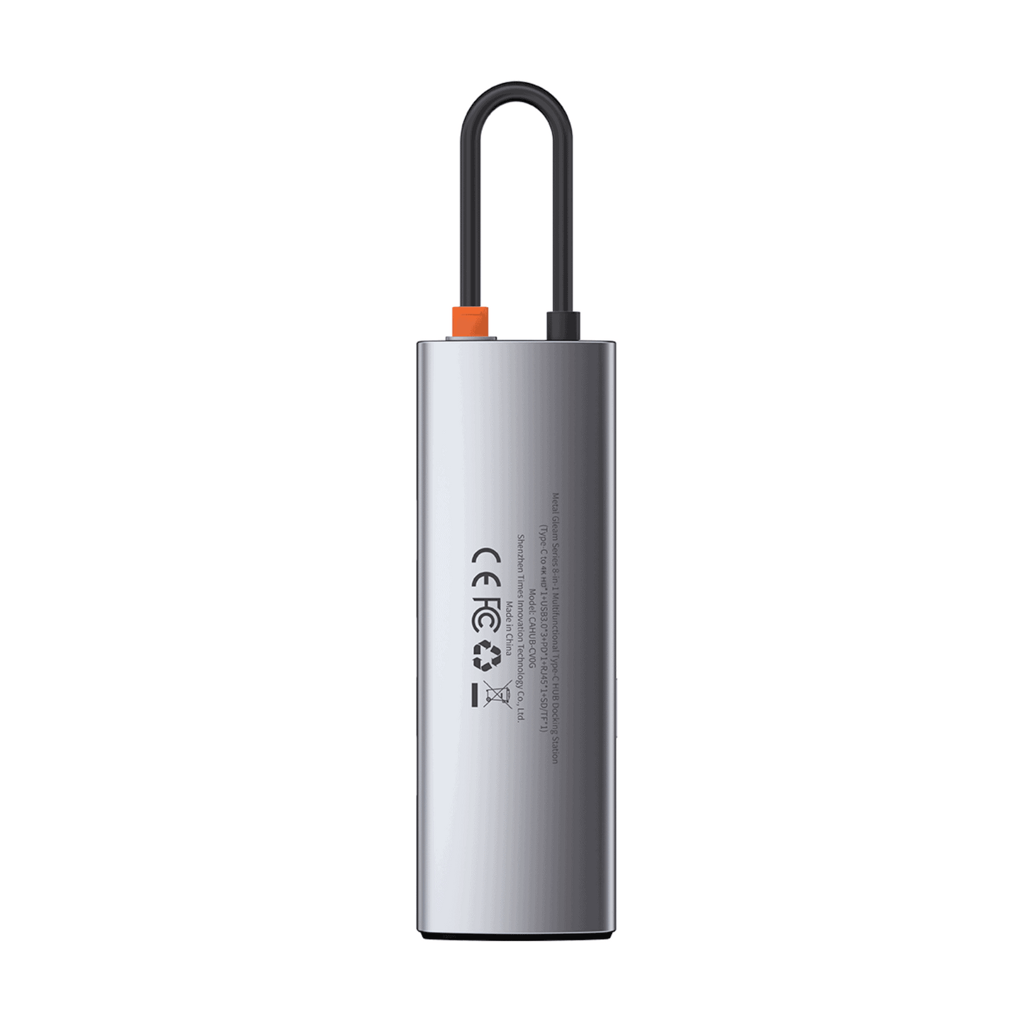 Hub USB-C Metal Gleam Series 8 en 1 Baseus