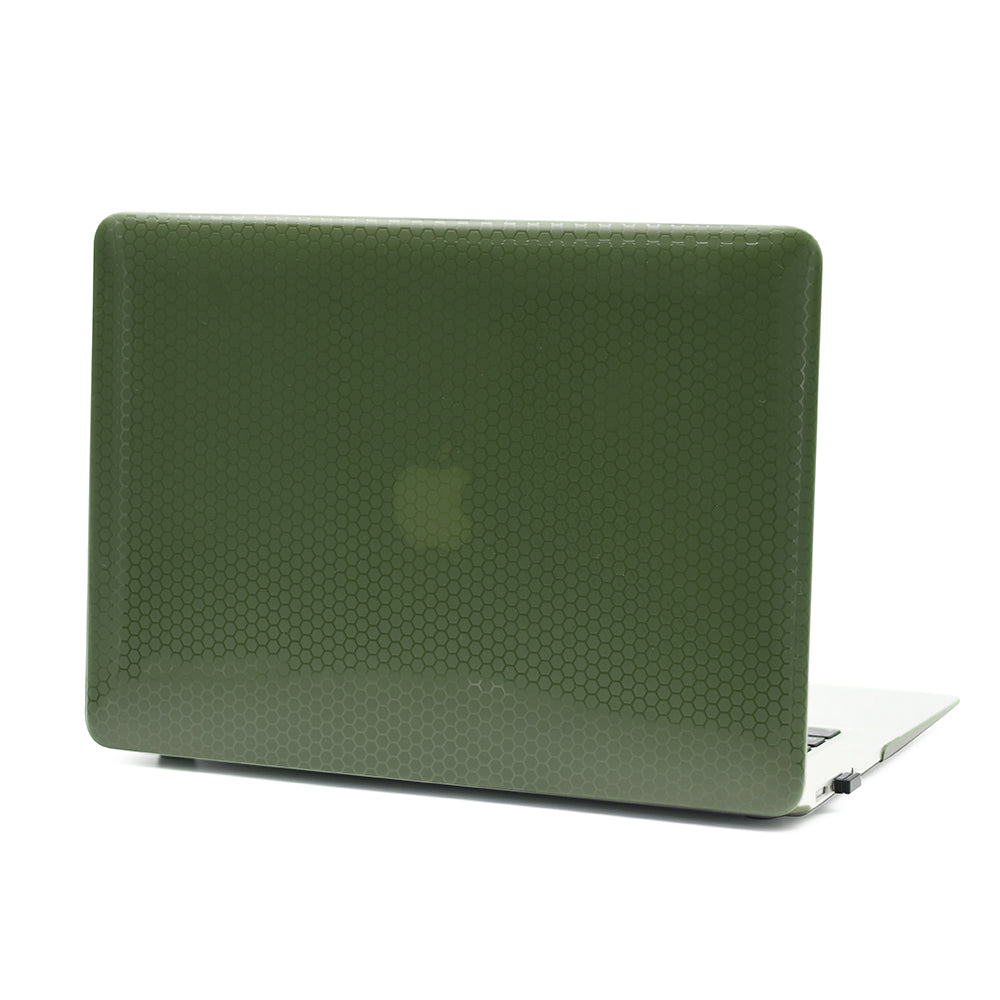 Protector Externo Macbook Air 13.3´ Verde Oscuro Honeycomb (A1932/A2179/A2337 M1)