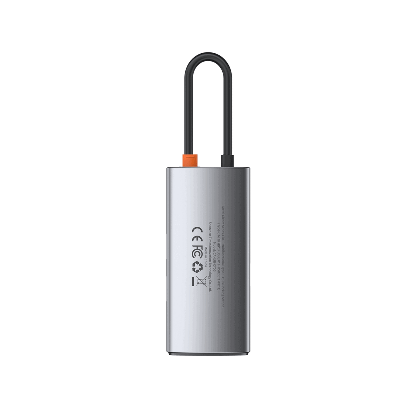 Hub USB-C Metal Gleam Series 8 en 1 Baseus