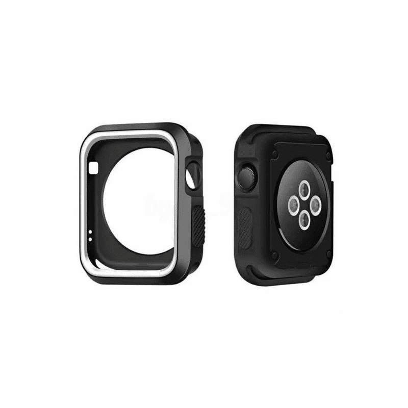 Case Apple Watch Negro/Blanco 45mm