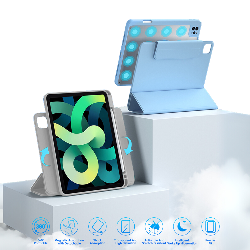 Funda 360° para iPad 10.9´ 10ma / iPad A16 Celeste Comma