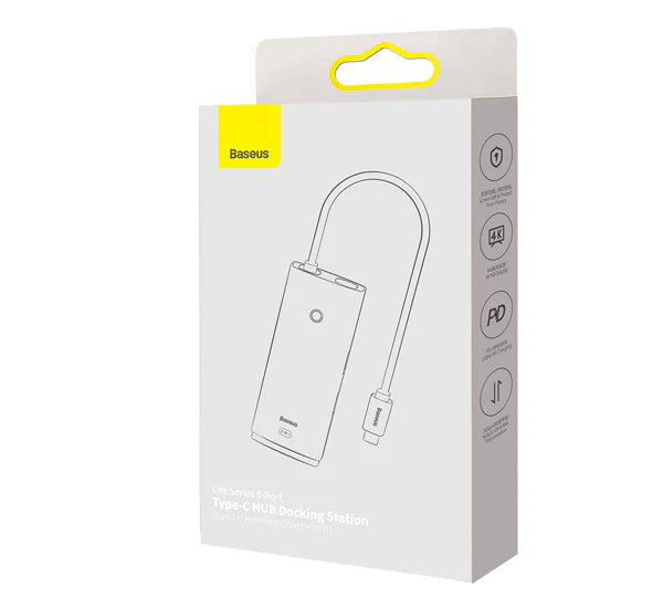 Hub USB-C 6 en 1 Baseus