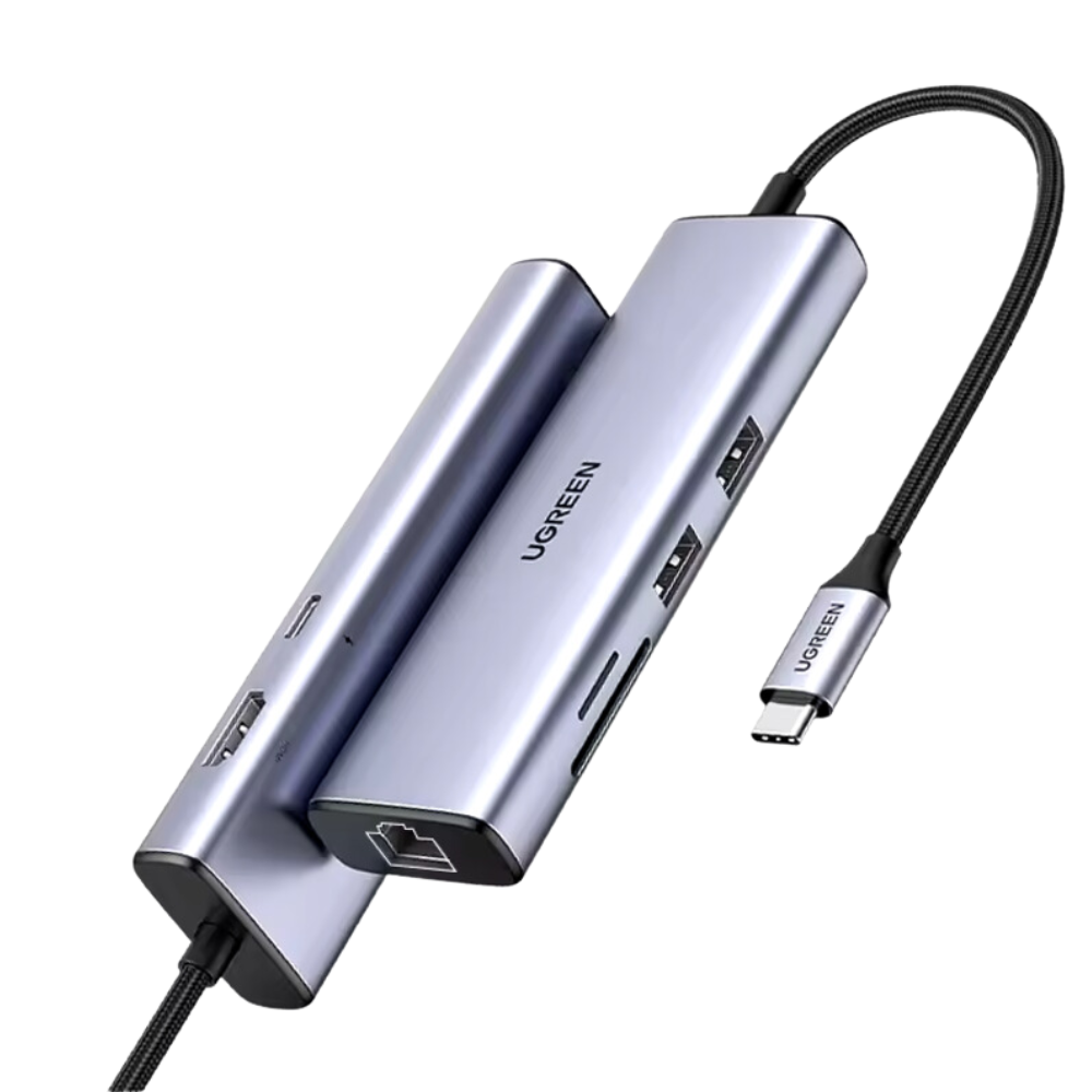 Hub USB-C 7 en 1 Grey Ugreen