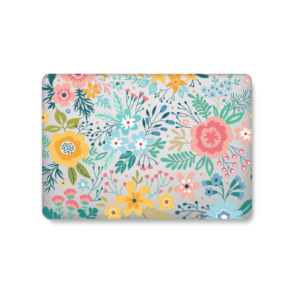 Protector para Macbook Pro 14´ Flores Pequeñas