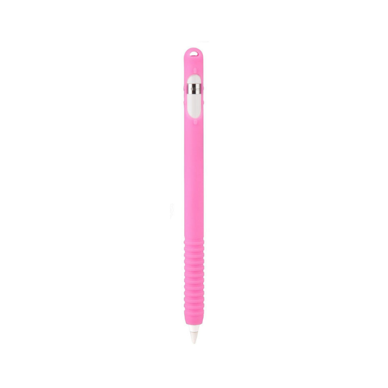 Protector Silicona Apple Pencil 1 Rosado