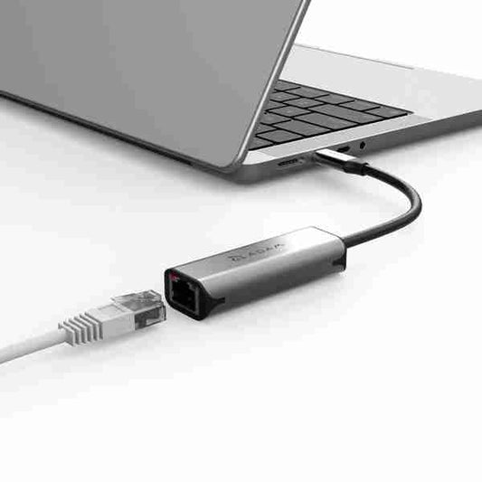 Adaptador USB-C a Ethernet de hasta 2.5 Gbps CASA e2 Adam Elements