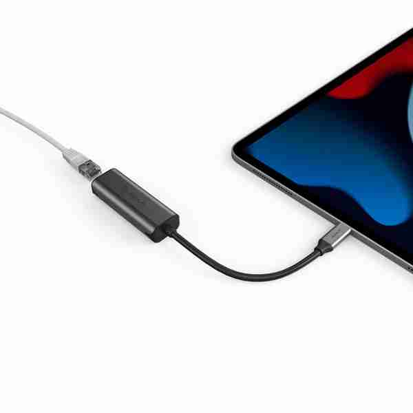 Adaptador USB-C a Ethernet de hasta 2.5 Gbps CASA e2 Adam Elements