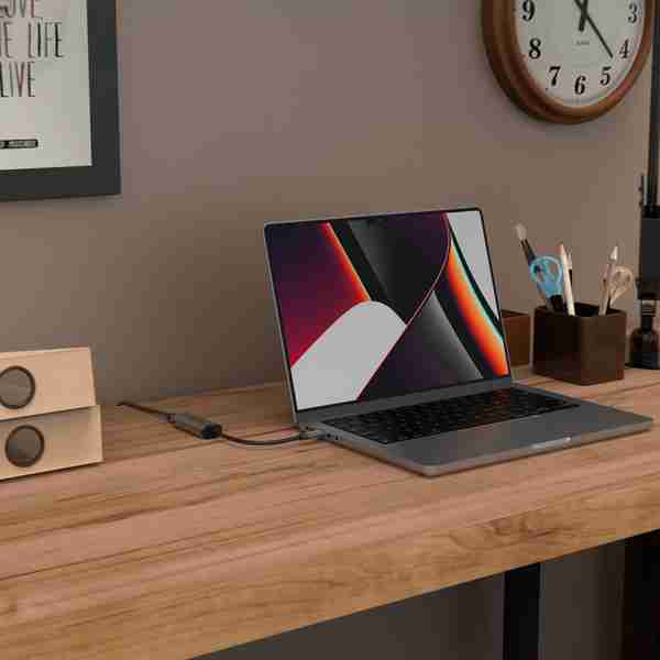 Adaptador USB-C a Ethernet de hasta 2.5 Gbps CASA e2 Adam Elements