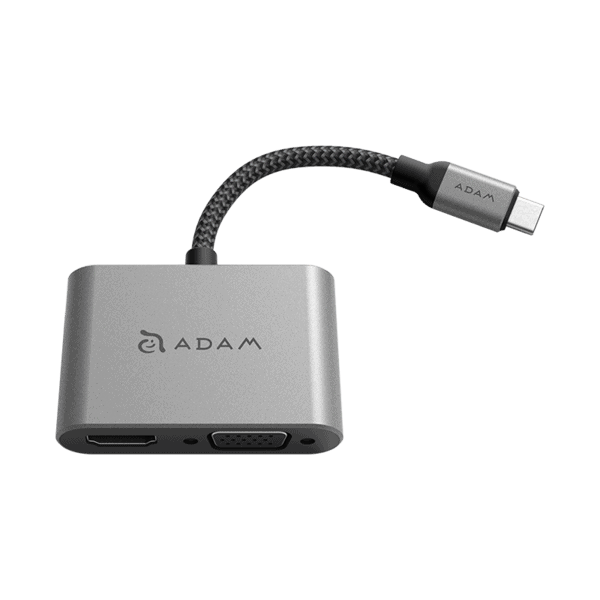 Adaptador USB-C a HDMI / VGA 2 en 1 CASA Hub VH1 Adam Elements