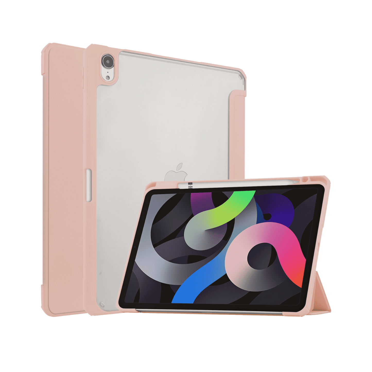 Protector iPad Air 4/5 10.9´ Clear Back Rosado.