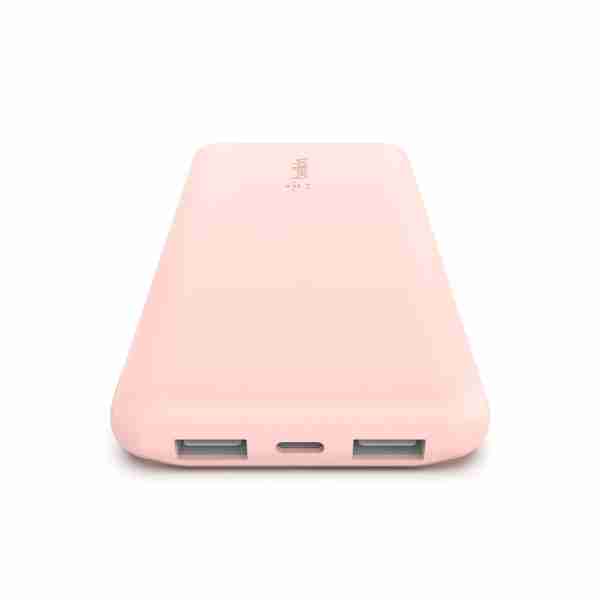 Batería portátil /Power Bank 10.000 mAh USB-A / USB-C Rosa Belkin
