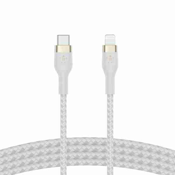 Cable USB-C a Lightning MFi BOOSTCHARGE PRO Flex 2 metros Belkin
