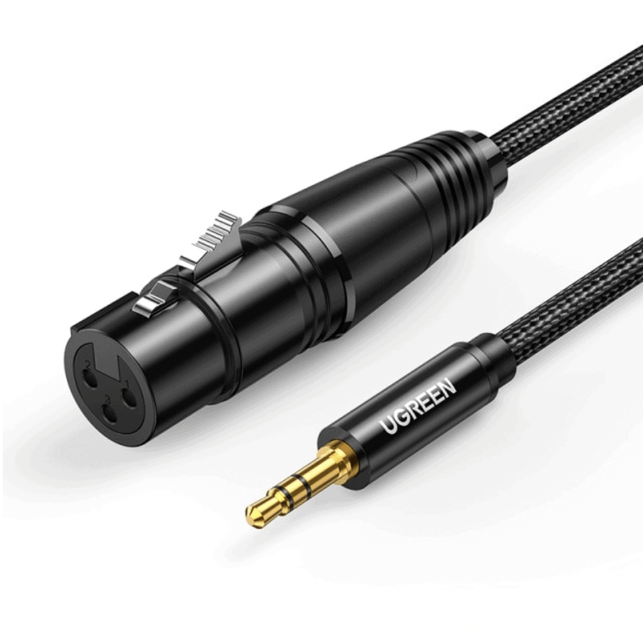 Adaptador 3.5mm a XLR 2m Ugreen