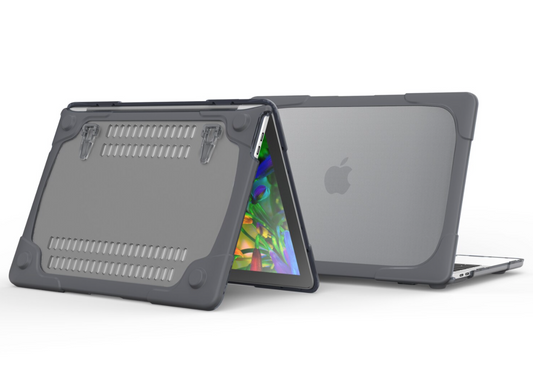 Protector para Macbook Pro 13.3´ con/sin Touch Bar Reforzado Gris Oscuro