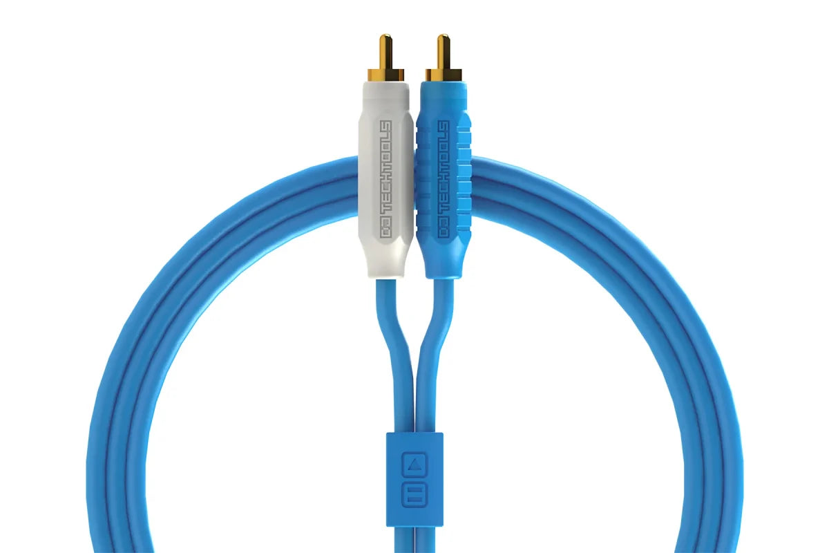 Cable RCA a RCA Azul 2 Metros DjTechTools