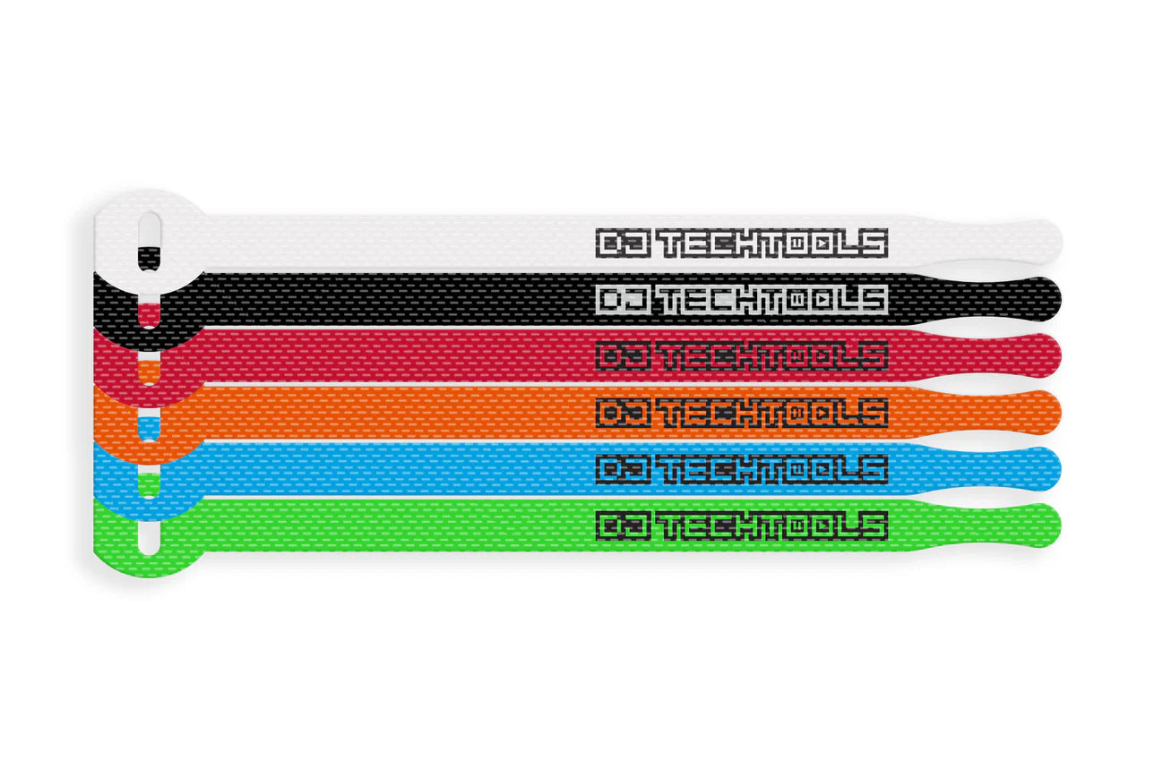 Amarras de Velcro para cables DjTechTools (20 unidades)