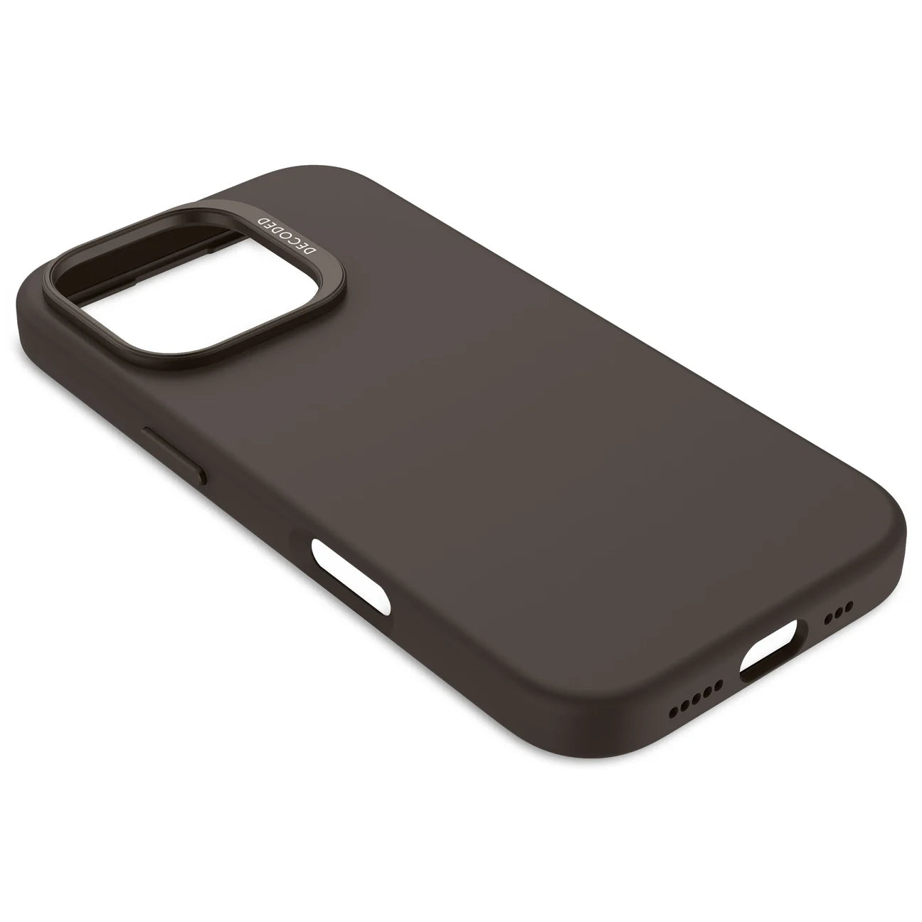 Funda de silicona para iPhone 16 Pro con MagSafe Phantom Black Decoded