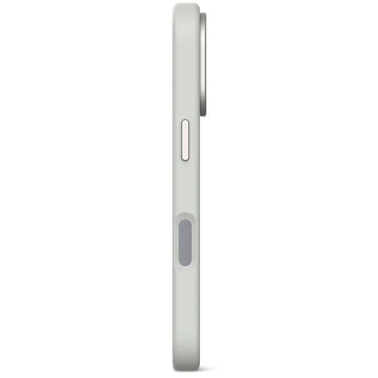 Funda de silicona para iPhone 16 Pro con MagSafe Stone Grey Decoded