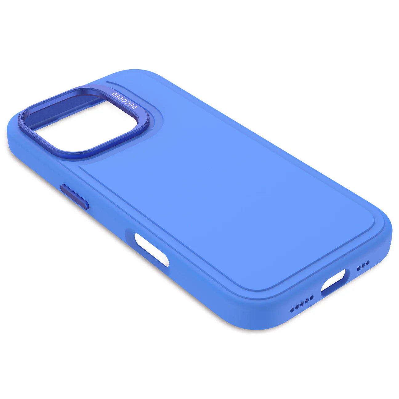Funda de silicona para iPhone 16 Pro Max con MagSafe STACK Super Sonic Blue Decoded