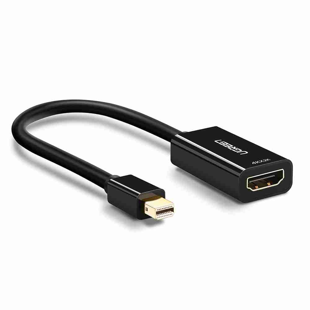 Adaptador Mini DisplayPort/Thunderbolt a HDMI 4K Ugreen Black
