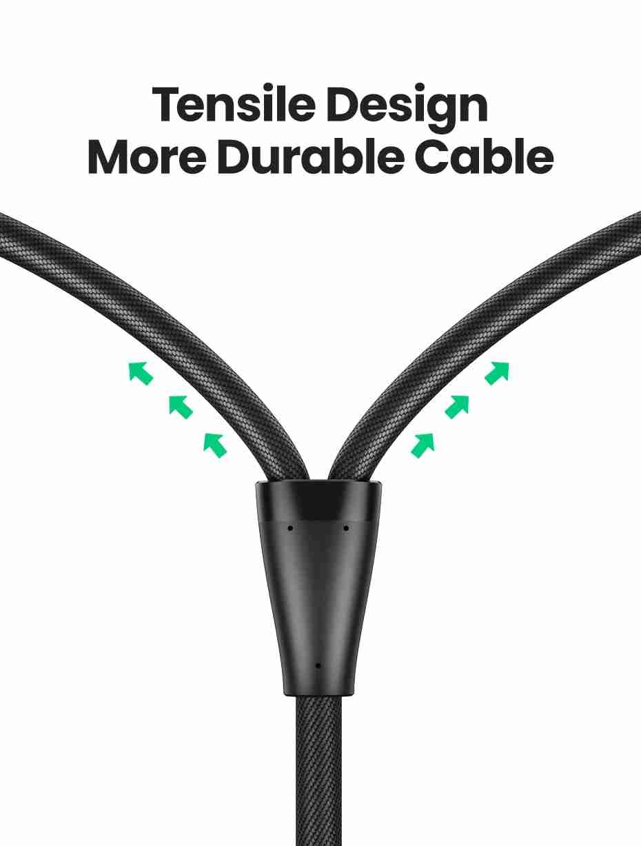 Cable Lightning a RCA MFi Ugreen