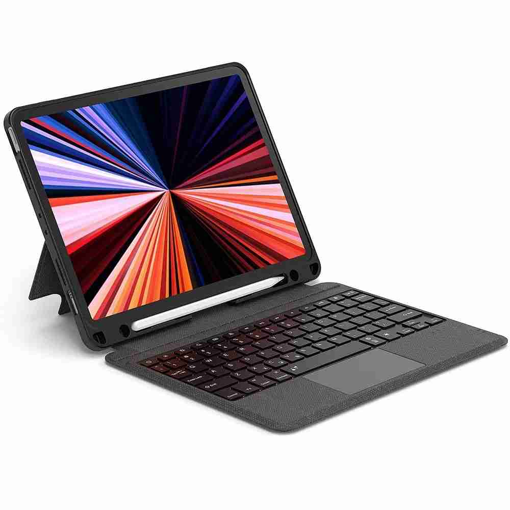 Funda con Teclado y Trackpad para iPad 10.2″ / 10.5″ Inglés WIWU