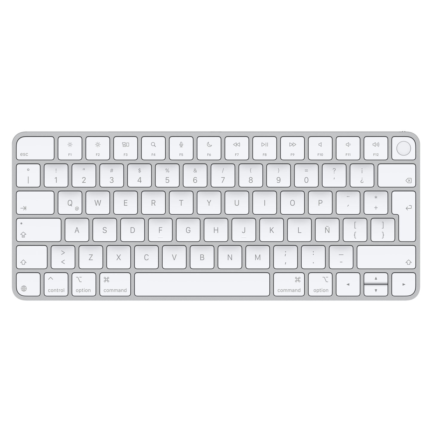 Magic Keyboard con Touch ID para modelos de Mac con chip de Apple (USB–C) - Español (América Latina)