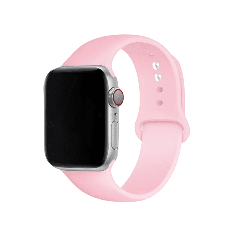 Pulsera para Apple Watch Silicona Rosado Baby 38-40-41mm