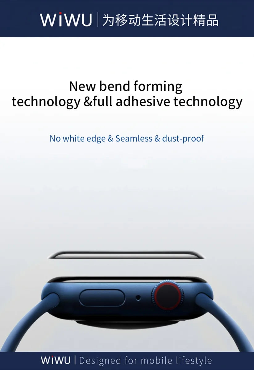 Lámina pantalla para Apple Watch 40mm Wiwu (2 unidades)