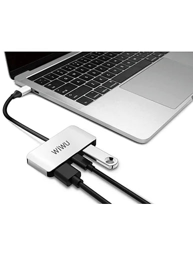 Hub USB-C 3 en 1 Alpha C2H WIWU