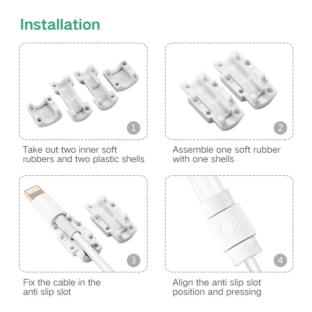 Protectores para Cables Ugreen (6 unidades)
