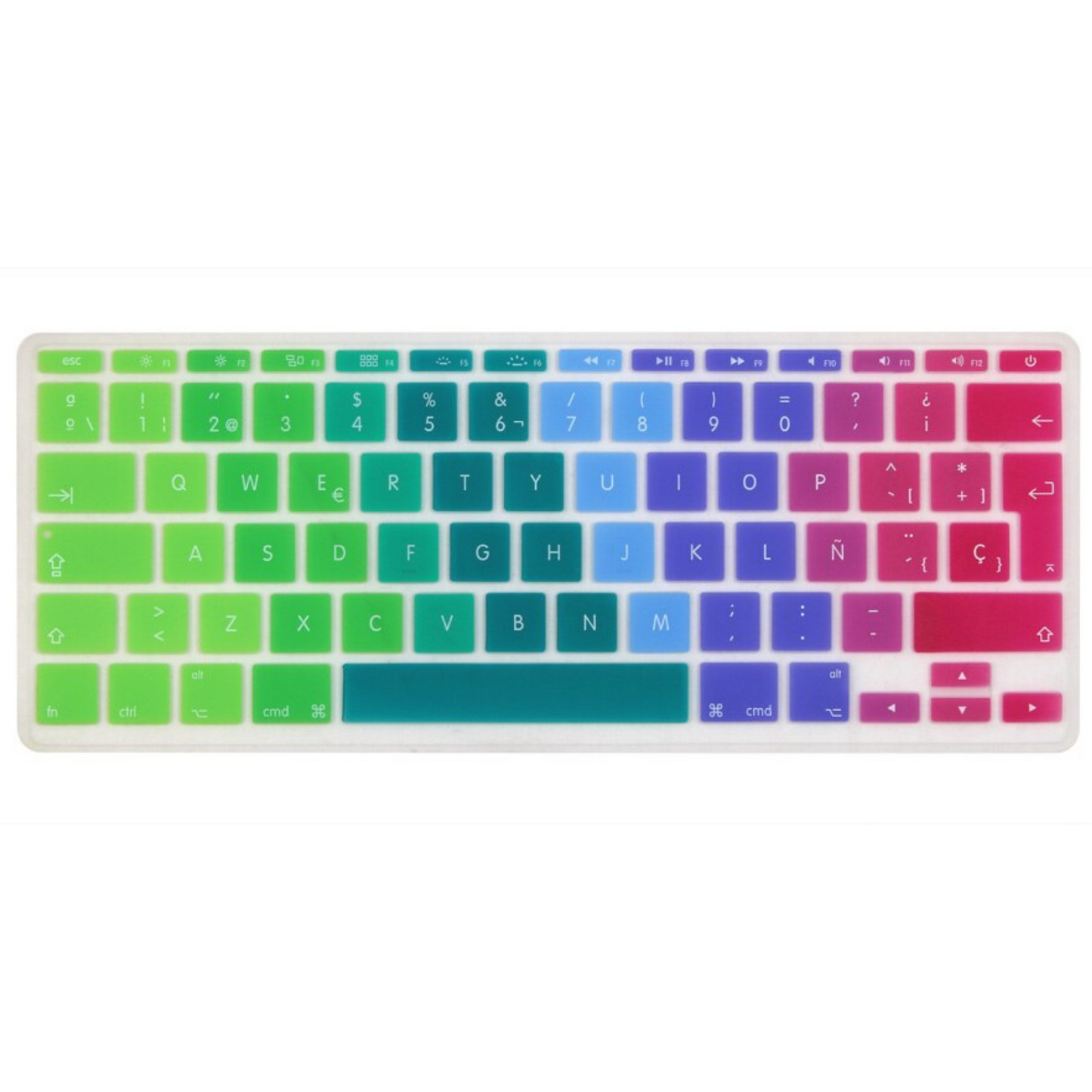 Protector Teclado para Macbook Air 11.6´ Arcoíris