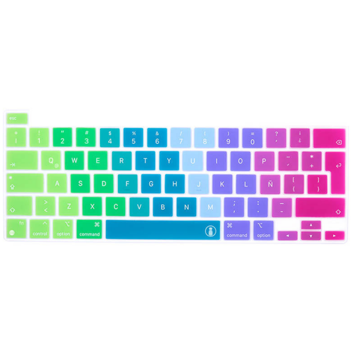 Protector Teclado para Macbook Pro 13´ 2020/2022 Arcoíris