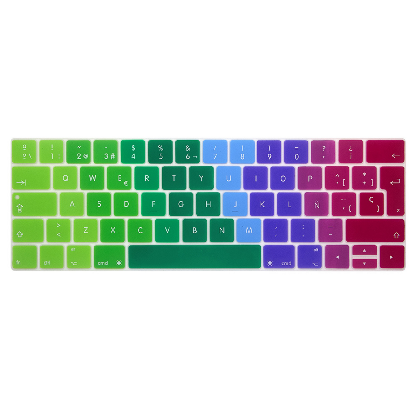 Protector Teclado para Macbook Pro 13.3´/15.4´ Touch Bar Arcoíris