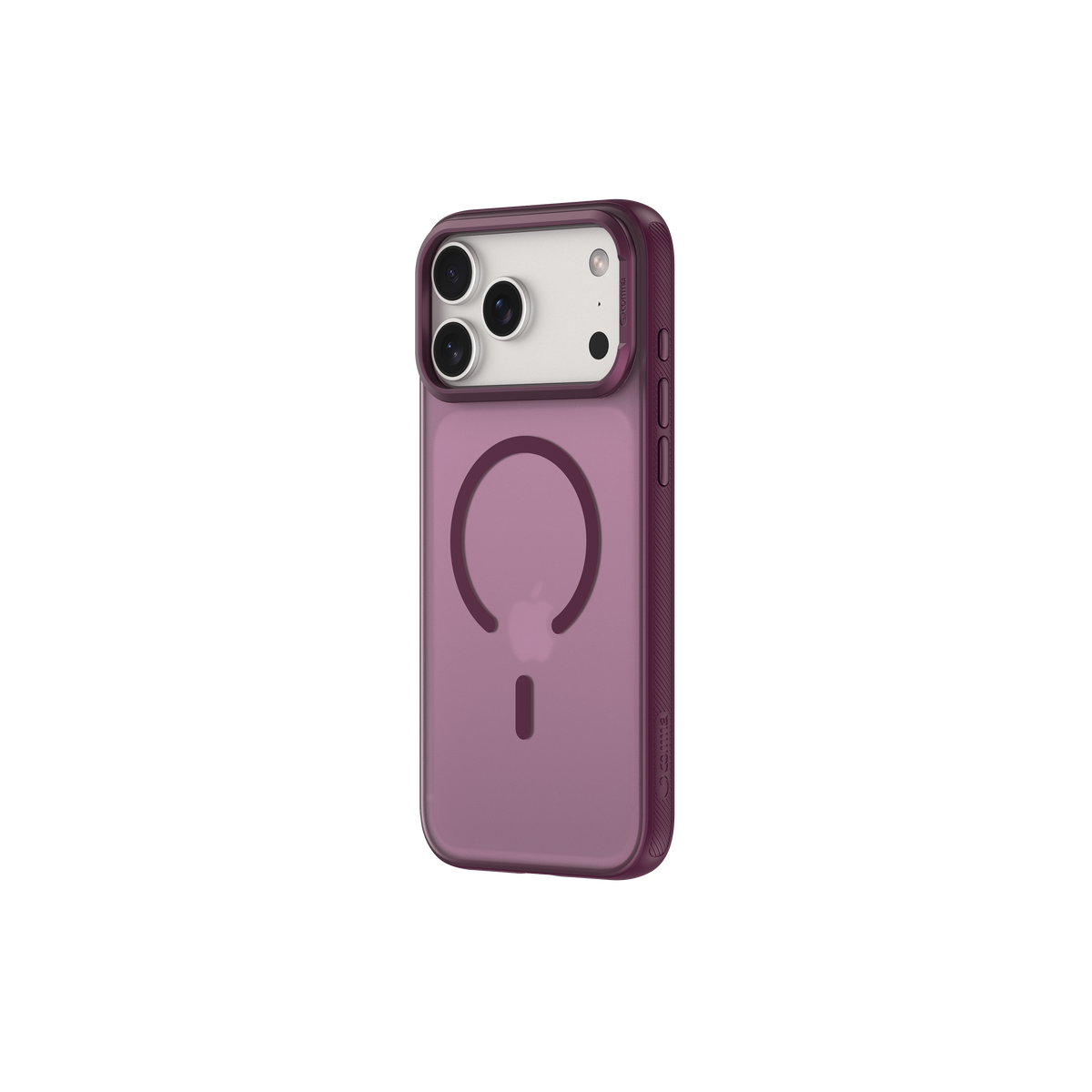 Funda para iPhone 17 Pro Max/ 18 Pro Max con MagSafe Joy Elegant Borgoña Comma