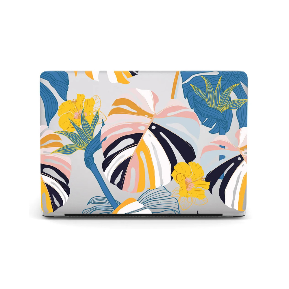 Protector para Macbook Air 13.6´ Jardín Tropical (A2681 M2- A3113 M3- A3240 M4)