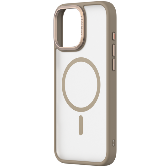 Funda para iPhone 16 Pro con MagSafe Joy Elegant Dark Gold Comma