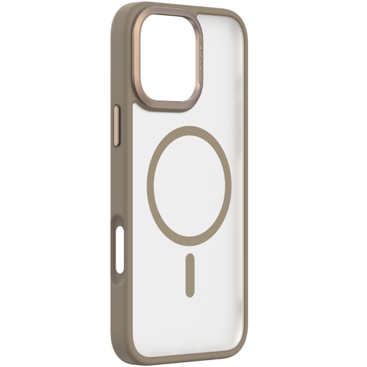 Funda para iPhone 16 Pro Max con MagSafe Joy Elegant Dark Gold Comma