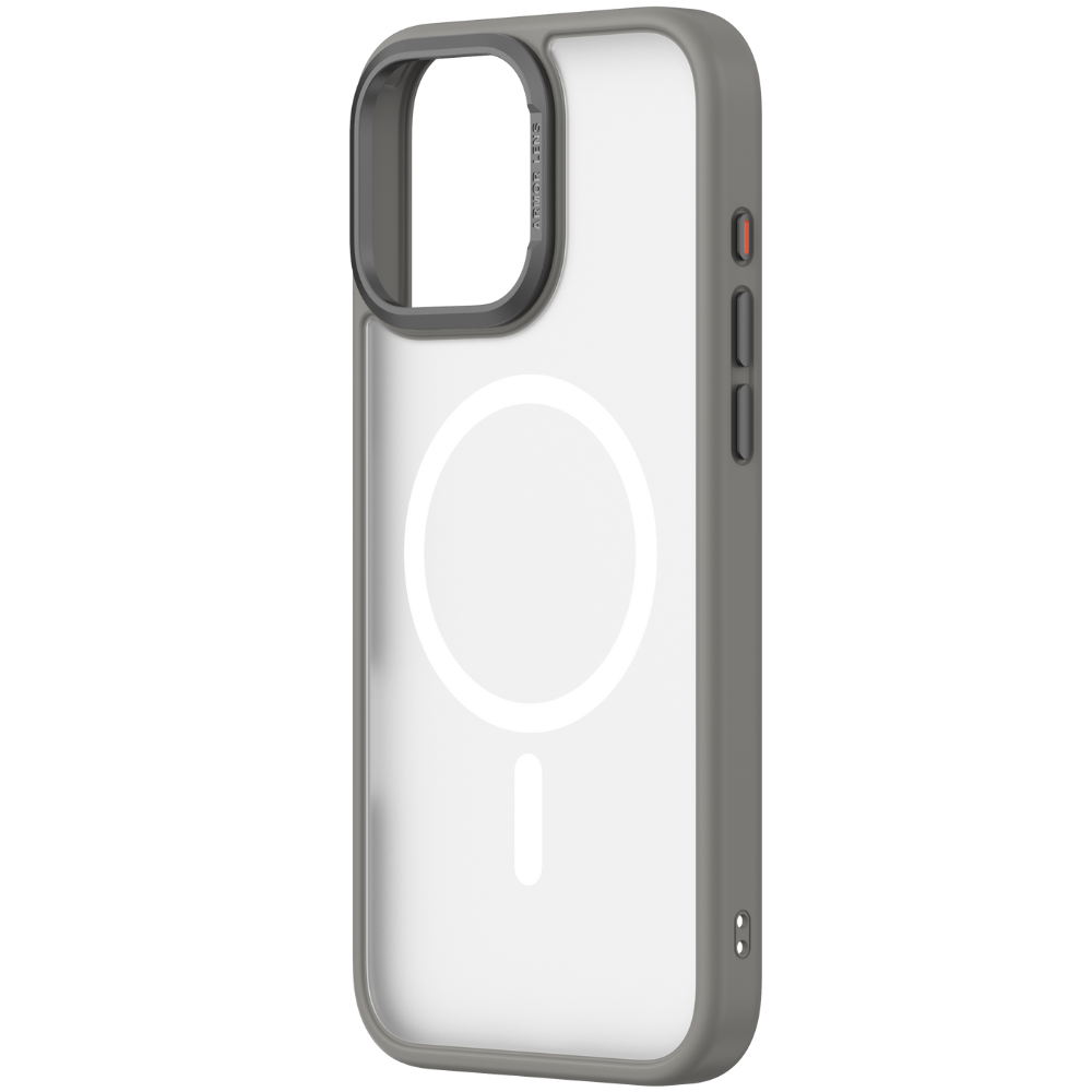 Funda para iPhone 16 Pro con MagSafe Joy Elegant Gris Comma