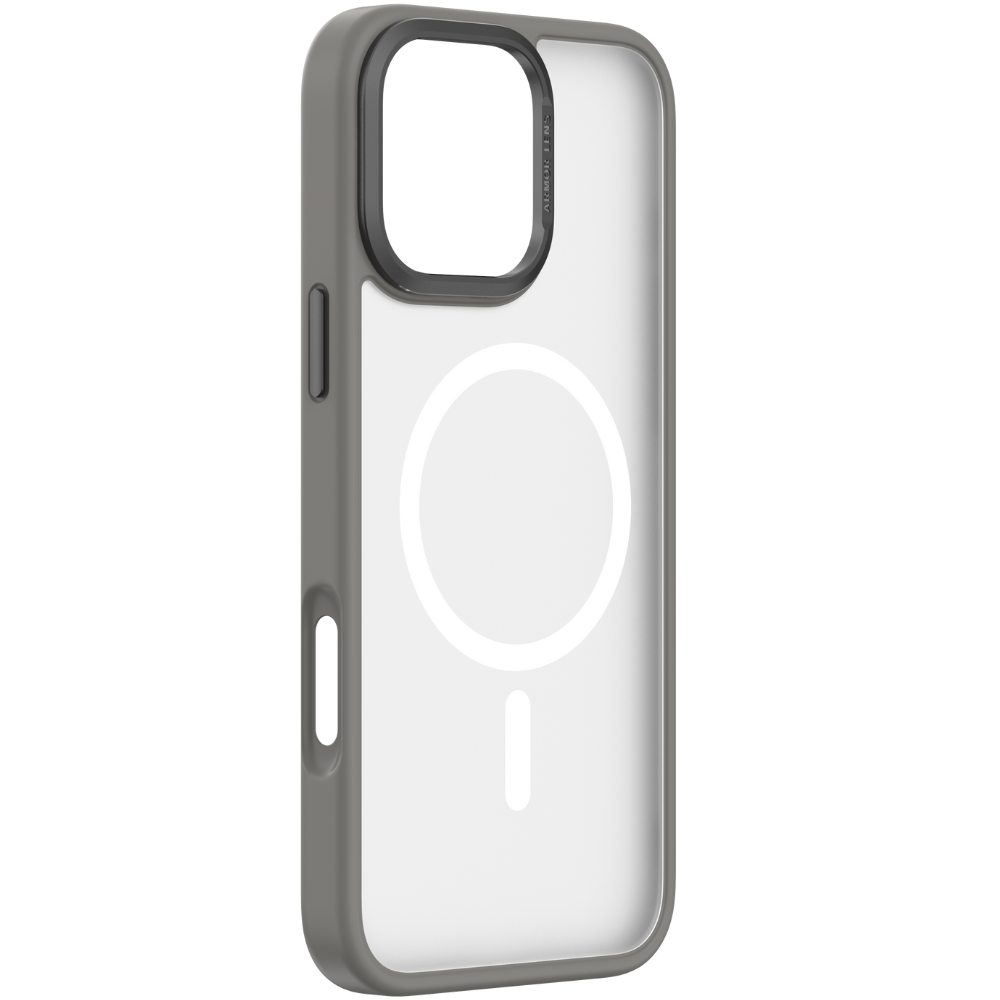 Funda para iPhone 16 Pro con MagSafe Joy Elegant Gris Comma