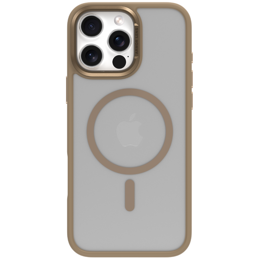 Funda para iPhone 16 Pro con MagSafe Joy Elegant Dark Gold Comma