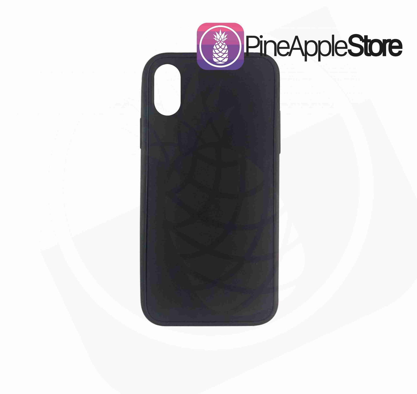 Protector Silicona Negro iPhone X/Xs