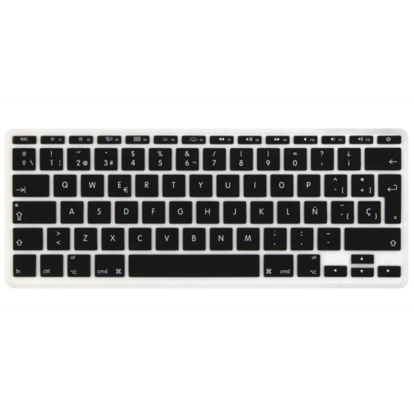 Protector Teclado para Macbook Air 11.6´ Negro