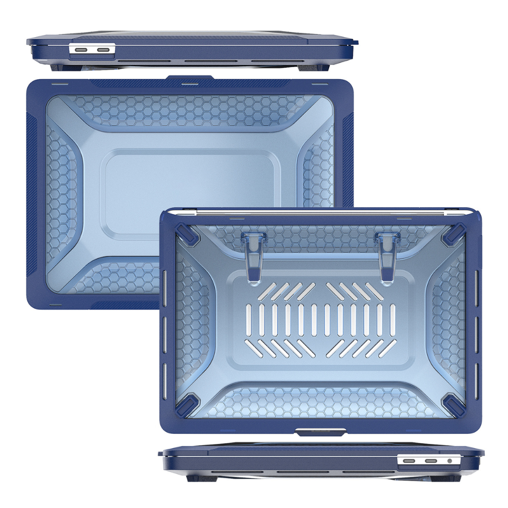 Protector para Macbook Air 13.3´ Reforzado Azul (A1932/A2179/A2337 M1)